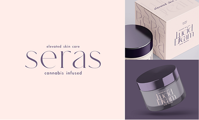 SERAS concept branding beauty cosmetics graphicdesign lettermark logo skincare symbol women