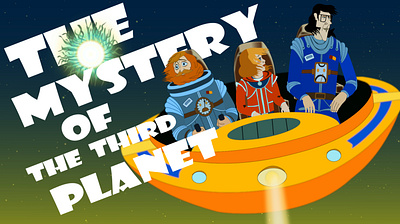The Mystery of Third Planet after effects alisa selezneva animation cinema fantastic motion graphics music soviet animation the mystery of third planet