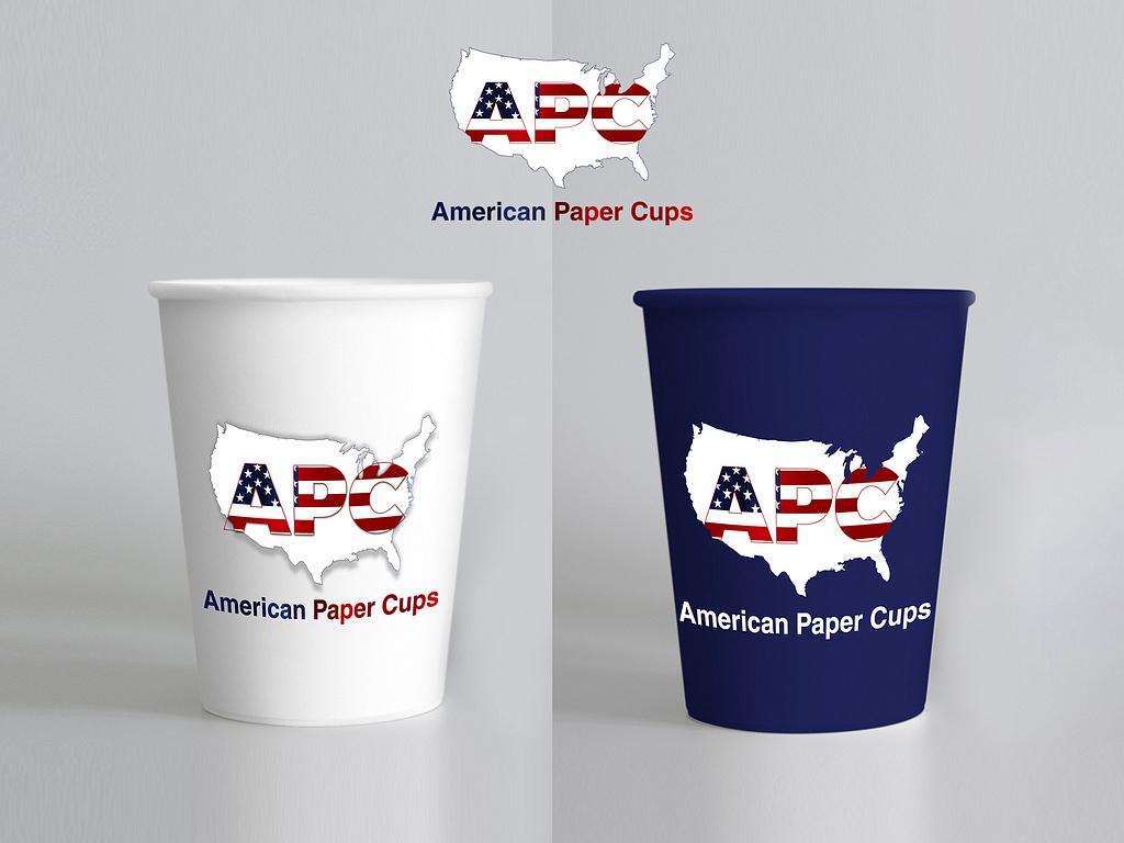 Paper Cup Logo Design by Shamim Fatema Sumi on Dribbble