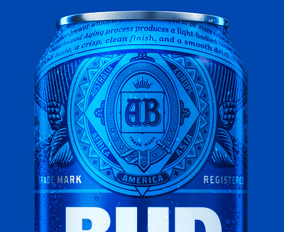 Bud Light Brand Assets beer beverage branding classic design elaborate graphic graphic design icon illustartion illustration intricate logo modern packaging rebrand timeless