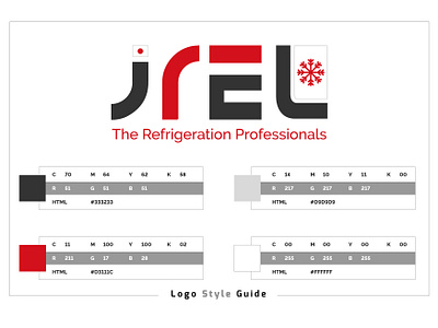Refrigeration Company Logo Design brand design branding logo design logo guide