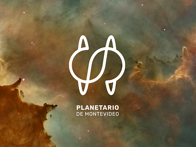 Planetario de Montevideo Logotype branding branding design cosmos logo design logotype planetario de montevideo visual design