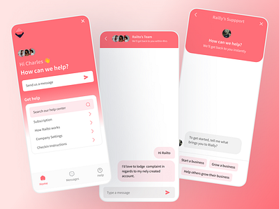 Live Chat Support ai app chat chatbox design figma live chat support support text texting ui uiux ux uxui website