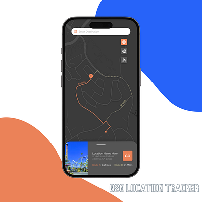 Location Tracker dailyui day20