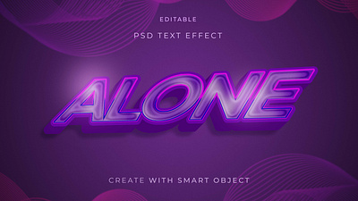 Elegant text effect psd file design digitalmedia graphic design photoshop portofolio text effect