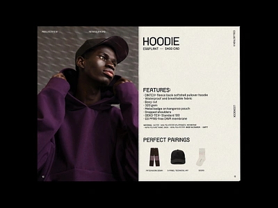 aselectfew — New Silk Road Lookbook — Hoodie apparel designer hat info infographic inspo look lookbook material materials pants print print design socks technical