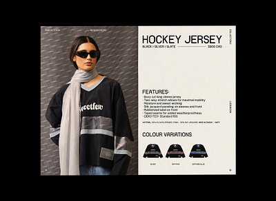 aselectfew — New Silk Road Lookbook — Hockey Jersey editorial editorial design grid hype indesign info jersey layout print street streetwear type typography zine