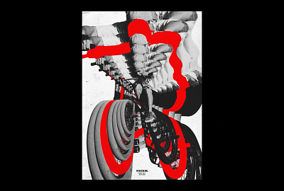 Kinetic Motion Poster #185 animation design experimental flyer illustration kickin kinetic kinetictype motion motion poster poster design typography yash tambe