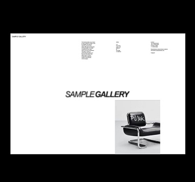 Sample Gallery - Website Design - Art Direction branding graphic design website