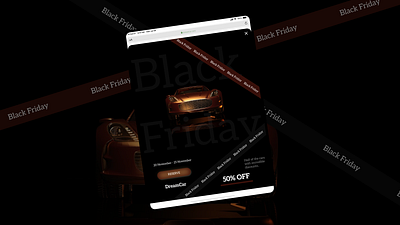 16 Daily UI - Pop Up/Overlay - Car store black friday car challenge dailyui design figma overlay pop up site store tablet ui user interface uxui web