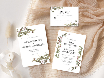 https://www.etsy.com/listing/1587606559/botanical-leaves-greener botanical botanical wedding invitation branding design digital download graphic design illustration invitation leaves logo painting rsvp card save the date thank you card watercolor wedding wedding invitation