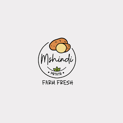 MSHINDI FARM FRESH branding farming graphic design identity illustration logo visual