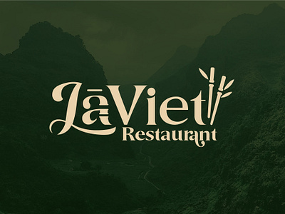 Là Viet Restaurant | LOGO DESIGN & BRAND IDENTITY bamboo bee art branding design graphic design logo logo design logotypo restaurant restaurant logo typography vector vietnamese