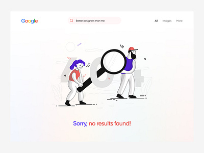 Daily UI Challenge :: 404 Page 404 page 404 web page daily ui daily ui 404 page dailyui 008 no result found page not available ui design uiux designer user experience web design web designer