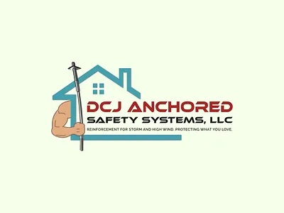 Anchored Safety Systems llc logo design abstract logo business logo company logo graphic design graphic designer home logo house logo icon logo lettermark logo logo branding logo design logo designer real estate realestate logo typography logo wordmark logo
