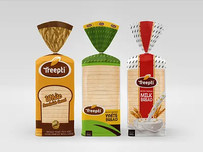 Bread Packaging cosmetic packaging food packaging label design packaging