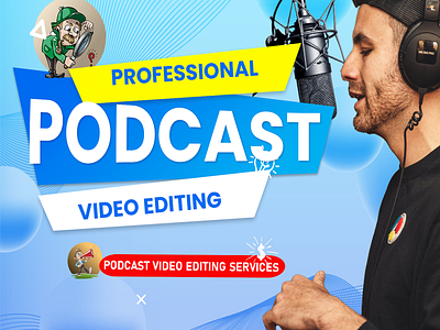 PODCAST VIDEO EDITING SERVICES podcast video editing vidoe animation