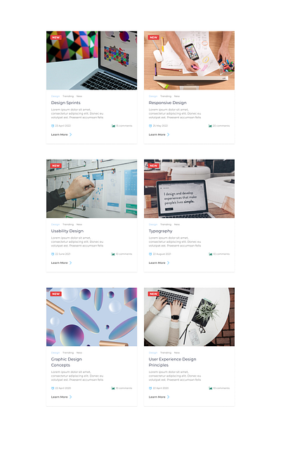 Blog page Design UX UI by Pasindu Madhushanka on Dribbble
