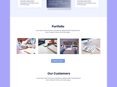 Digital Agency Website Design Idea prototypedesign