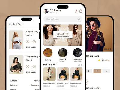 E-Commerce Marketplace App - Namshi App Clone best app developer in dubai clothing selling app development devicebee ecommerce app development namshi app clone