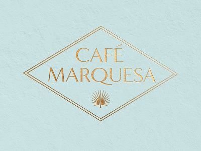 Café Marquesa 2d 2d design brand branding brandmark design graphic design hospitality logo logomark logotype travel