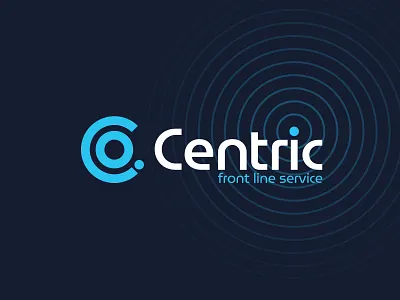 Centric logo design brand identity branding cool design design graphic design illustration illustrator logo logo design logo designer logo identity typography ui ux vector