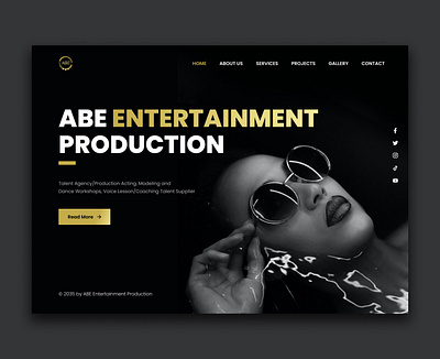 ABE Entertainment Production UI Design