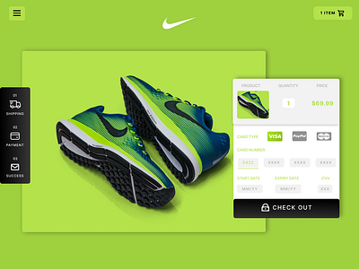 Checkout Page beginner checkout page design feedback figma nike shoes ui uiux design ux