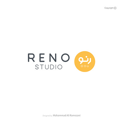 Reno Studio Logo Design brand design brand identity branding graphic design logo logo design logotype