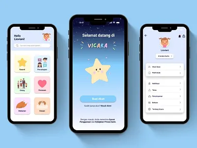 VICARA 3.0 - Project Aplikasi Autism Disorder design figma kids ui ux