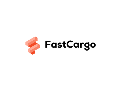FastCargo Logo brand branding coin f design f crypto f logo fastcargo graphic design logo logo design minimal modern ui