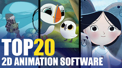TOP 20 2D Animation Software in the World 2danimation after affects after effects animation aftereffects animation branding design graphic design illustration logo motion animation motion graphics motiongraphics ui