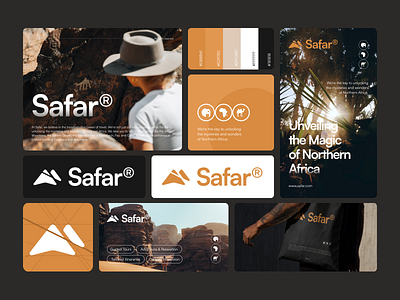 Safar® - Branding Kit branding creative design graphic design logo