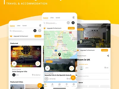 Holiday Swap | Travel app development room booking app room sharing app