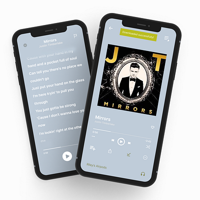 DailyUI::009 dailyui dribbble musicplayer ui uikit