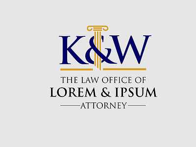 Law Logo logo design