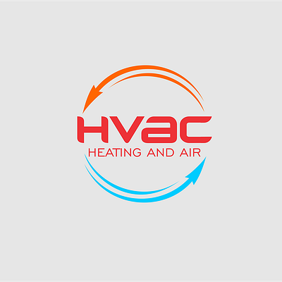 HVAC logo logo design