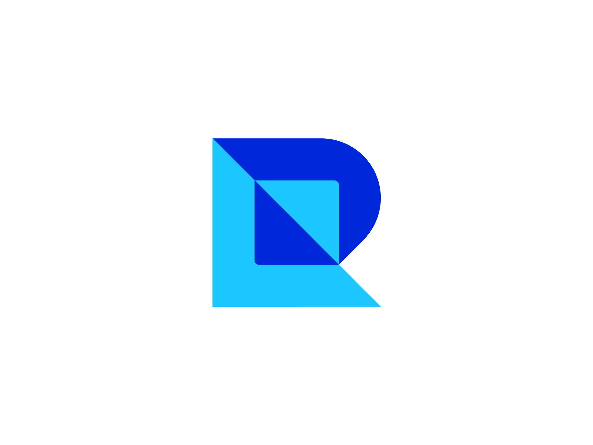 Letter R with Arrows – Logo Concept // For SALE