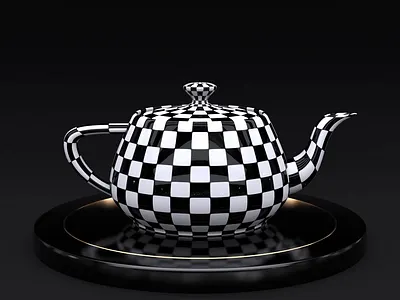 Funny Teapots | Teapot_014 3d 3d max after effects animation art cinema 4d cinema4d design funny loop motion design nft pr primitive redshift tea teapot uv uw