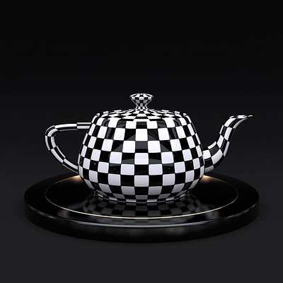 Funny Teapots | Teapot_014 3d 3d max after effects animation art cinema 4d cinema4d design funny loop motion design nft pr primitive redshift tea teapot uv uw