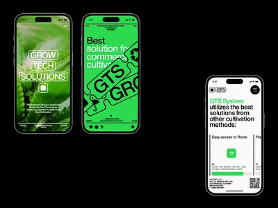 GrowTech Solutions 3d agriculture agro tech animation bio tech brand identity cannabis corporate identity eco grow madeinwebflow organic plant plants farming plants growing redis tech company web design webflow weed