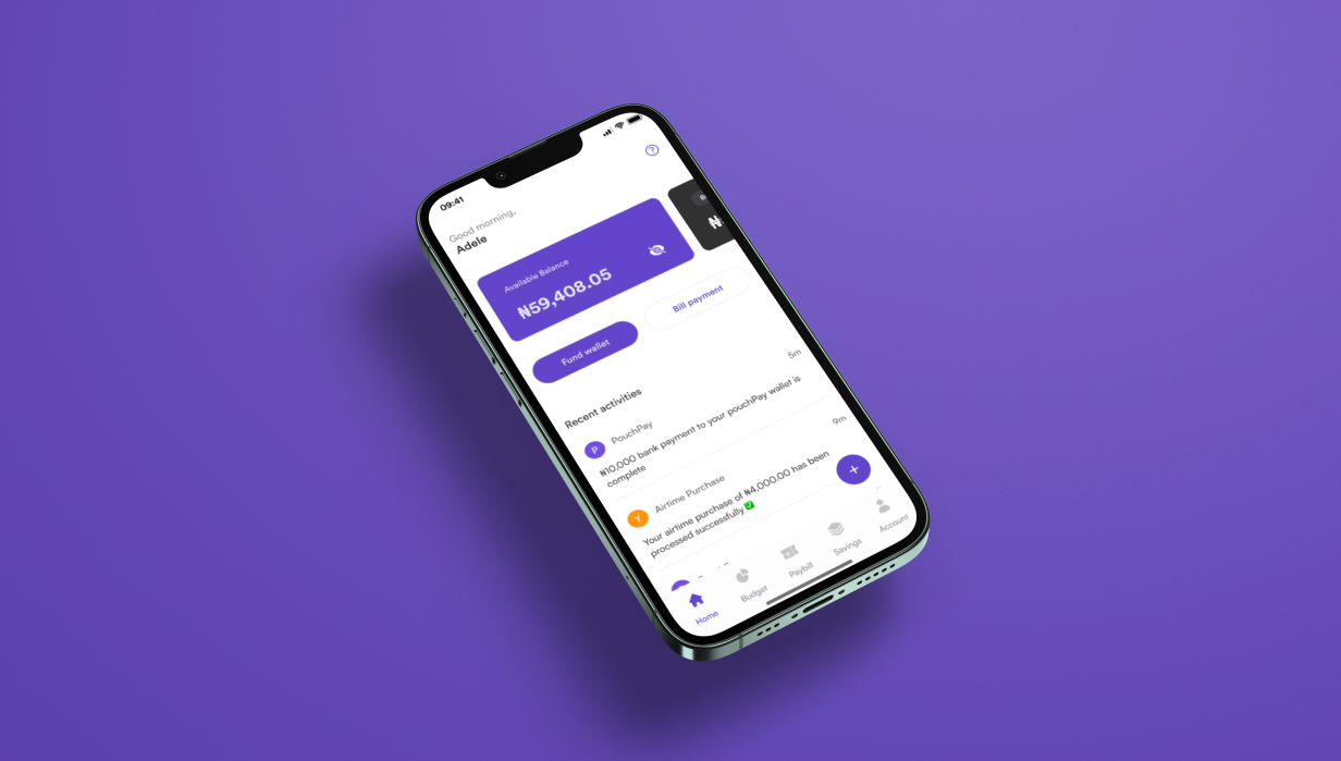 Pouchpay Mobile app by Casmirjnr on Dribbble