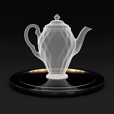 Funny Teapots | Teapot_019 360 3d after effects animation art cinema 4d cinema4d design funny ghost loop motion design nft redshift render strange tea teapot