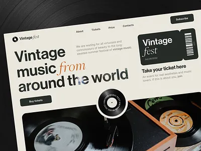🎶 E-commerce for Music Festival | Hyperactive brand guidelines branding design design studio e commerce edtech fintech hyperactive interfaces online shop product design saas typography ui ux web design