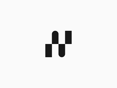 Monogram Letter (n+u) app branding design graphic design illustration logo typography ui ux vector