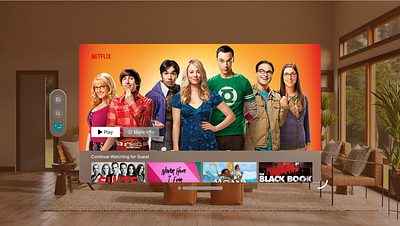 Vision Pro Netflix Imagination app design netflix product design ui ux