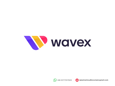 W Initial Logo Design Wavex | Logo Design | Modern Logo | Trendy app logo brand identity branding creative designer design designs icon iqbalhossainglobal logo logo design logo designer logo mark md iqbal hossain modern logo saas logo tech logo trendy logo w letter logo w logo