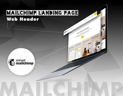 Mailchimp Landing page (Ui Design) ui