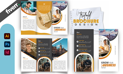 Brochure Design bifold branding brochure business corporate design graphic design print design trifold