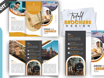 Brochure Design bifold branding brochure business corporate design graphic design print design trifold